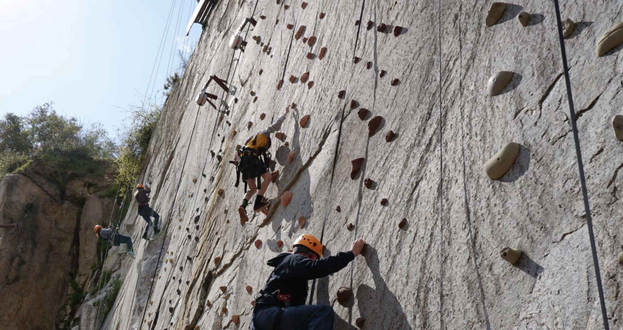 quarry park rock climb